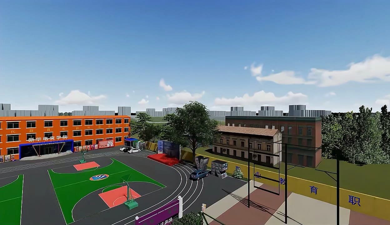 《北京新华电脑学校VR空间设计专业——校园漫游动画第二季第一集 动画设计诞生记》